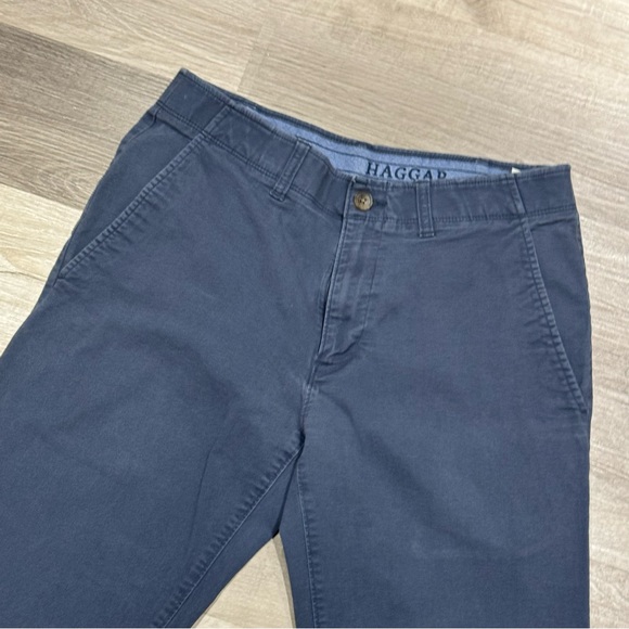 Haggar Coastal Comfort Chino Casual Fit Pants straight leg size 32X30 - Picture 4 of 7